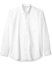Amazon Essentials Men's Regular-Fit Long-Sleeve Pocket Oxford Shirt