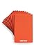 Make More Pack of 10 Orange Revenue Booster Notepads for Restaurant Waitress & Waiter, Perfect for optimized order taking, 80 lined Pages, 40 Sheets, Brand launch deal (14.95 list price)