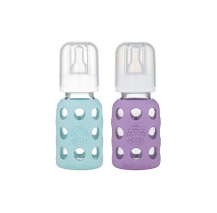 Lifefactory Lilac and Mint 4oz Bottles 2pk