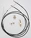 Lokar EC-81FU Black Floor Mount Rear Disc Cable for Ford Explorer