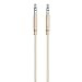 Belkin MiXiT Metallic Aux / Auxiliary Cable, 4 Feet (Gold)