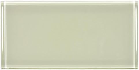 Glass Subway Tile (Cream) - Sample
