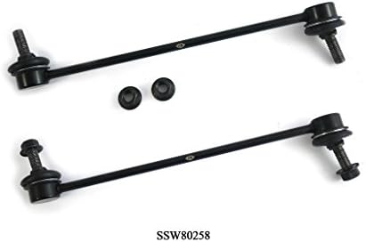 Federal JPN Front Suspension Left (Driver) & Right (Passenger) Side Stabilizer Sway Bar Link Set of Two for Mazda MPV, Protégé, Dodge Avenger, Caliber, Mitsubishi Lancer - SSW80258 (Pack of 2)