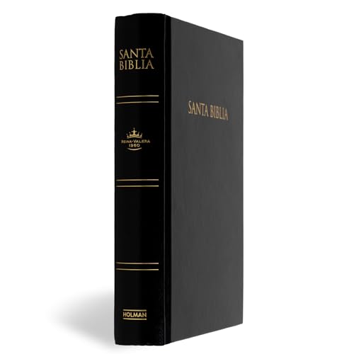 Biblia Reina Valera 1960 para Regalos y Premios, tapa dura, negro | RVR 1960 Gift and Award Holy Bible, Hardcover, Black (Spanish