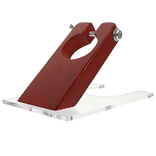 JEWEDECO Carpet Trimmer Holder Base for Precise Rug Cutting Multi-Functional Tufting Clipper Guide and Design for Clean Trimming and Storage