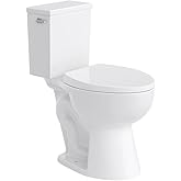PROFLO PF3002 Pogo Elongated Toilet Bowl Only - Less Seat - White