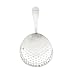 Viski Julep Stainless Steel Cocktail Strainer, Bar Tools, Drinks Spoon for Bartenders and Mixologists, Home or Commercial Use, Professional Metal Barware, Silver