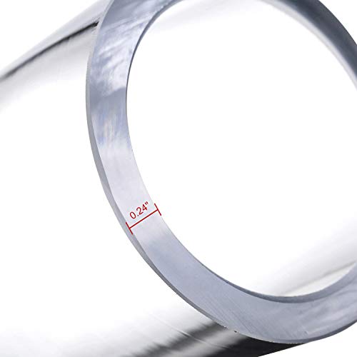 Diamond Star Cylinder Bud Vases Skinny Glass Vase Home Decorative Clear