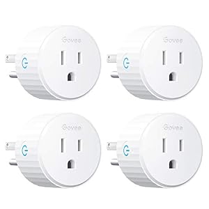 Govee Smart Plug, WiFi Plugs Work with Alexa & Google Assistant, Smart Outlet with Timer & Group Controller, WiFi Outlet…