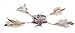 Petlinks Cutie Mouse Feathered Crinkle Cat Toy - Randomly Selected Color, One Size