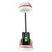 Decdeal Desk Lamp with Wireless Charger USB Charging Port 3 Brightness Levels, Adjustable Table Lamp for Office Bedroom Dormitory primary