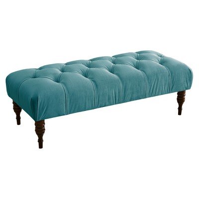 Skyline Furniture Valletta Velvet Tufted Bench Nigeria Ubuy