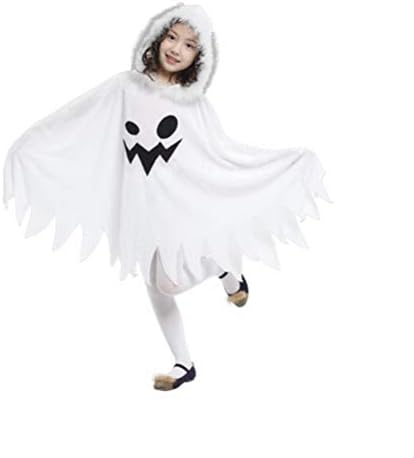 Simple Life キッズコスチューム ケープ ホワイト 幽霊 ゴースト ハロウィン 仮装 コスプレ衣装 子供用 L B07h5cs237 1 090円