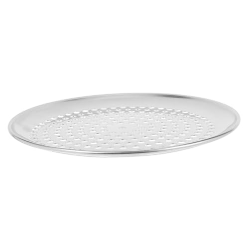 Zerodeko Perforated Multi Function Pizza Pan with High Heat Resistance for Crisp Crusts Household Baking Tray for Oven Use for Pizza Cakes Bread and Pancakes
