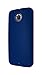 Diztronic Matte Back Flexible TPU Case for Moto X (2nd Gen, 2014 Model Only) - (Blue)