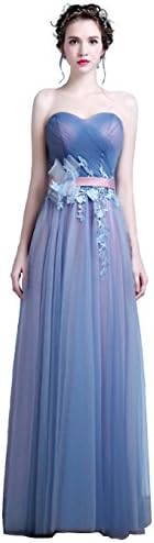 Cohaco Women's Party Gown Dress (Organza Dress, US-04)