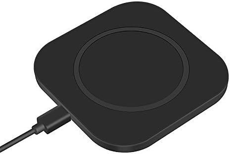 ETEENDDYY Wireless Charger Standard Charging Pad for iPhone X / 8 / 8 Plus Samsung Galaxy S8 / S8 Plus / S7 / Note 8 10 W and All Qi-Enabled Phones (Adapter Not Included)