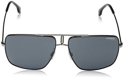 Carrera Mens 1006/S Sunglasses, Ruthenium Matte Black/Gray Blue, OS