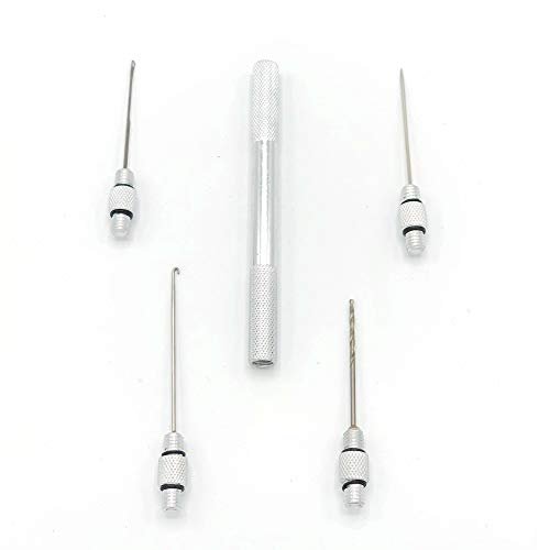 Zite Fishing Multi Boilie-Tool-Set - Boilie-Nadel Boilie-Bohrer Splicing & Stringer Nadel Naturköder - 4 Werkzeuge in 1 – Bild 3