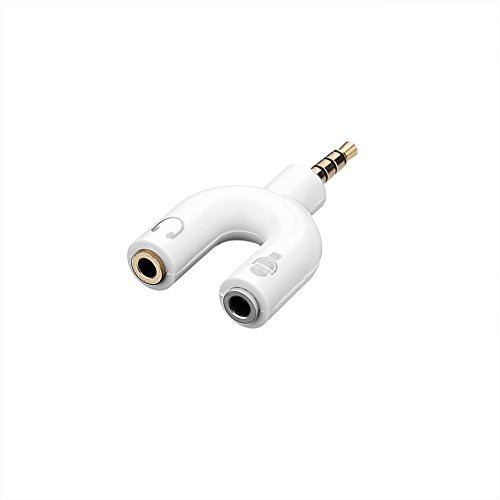 SIENOC 6-Way 3.5mm Stereo Audio Multi Earphone Headset Splitter Adapter Connector Music Sharing Device Music Hub for iPhone iPad Samsung HTC Galaxy Tab Nokia Lumia Sony LG