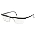 Clear Adlens Adjustable Eyeglasses Variable Focus Select Instant Prescription The Latest in Variable Power Optics Technology Unisex Great for Reading and Driving -6.0 to + 3.0 Diopter Range