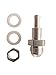 -6AN Male Flare Bulkhead To 5/16 Hose Barb Fuel Tank Fitting