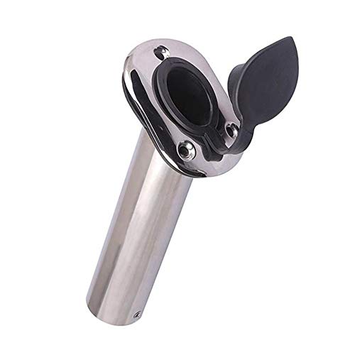 image for CT-CARID 2pcs Boat Stainless Steel Fishing Rod Holder Flush Mount 15 D
