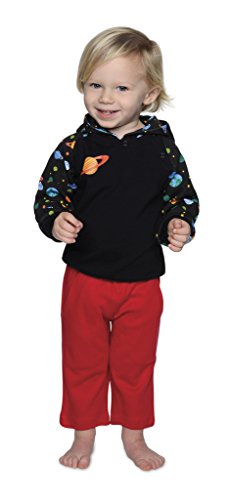 Snopea Baby Boys' Ribbed Hoodie and Pant Set 24MOS Winter Orbit