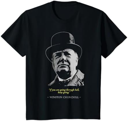 Amazon.com: Sir Winston Churchill Tommy Gun Patriot T-Shirt 
