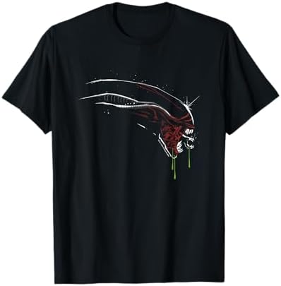 Amazon.com: Alien: Romulus Xenomorph Distressed Drip Profile T