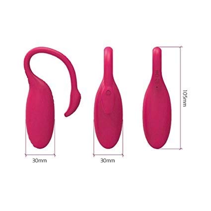 DFidfnine Körperpflege-Bluetooth 4.0 Intelligente Fernbedienung für Massagegeräte mit iOS Android - Hot Pink