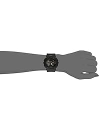 Casio ba-110bc-1acr de la mujer Baby G Pantalla analógica-digital Quartz Negro reloj, N   A, Negro   Negro