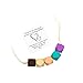 Silicone Teething Necklace For Mom To Wear - BPA Free, Dishwasher Safe, Stylish Teether, Mom Approved Nursing Necklace, Purple, Turquoise, Pink, Tan, Chocolate, Tranquility by Eternal Love Teething Jewelry
