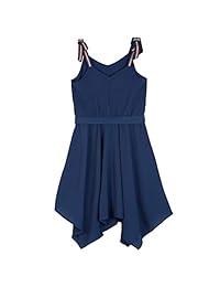 Amy Byer - Vestido de verano para niña con dobladillo