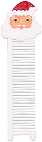 Decdeal ミニコーム くしミニ櫛 クリスマス スタイリングコーム 櫛歯 静電気防止 サロンコーム 男女兼用 プラスチック