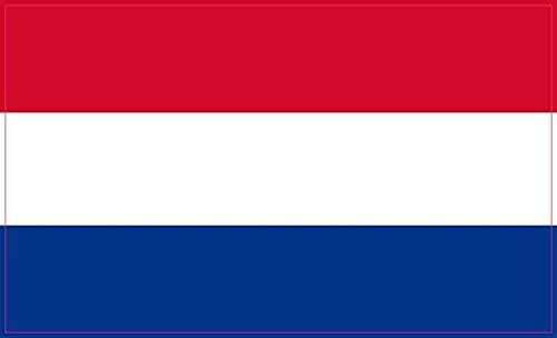 StickerTalk®: 5inx3in Dutch Flag Magnet Magnetic Car Truck Travel Country Bumper Magnets
