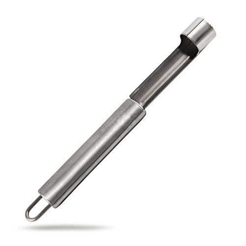 Mango Slicer/Cutter / Pitter with Stainless Steel Blade and Easy Grip Handles PLUS Stainless Steel Apple Corer (Set of 2 Items) - Thumbnail 3