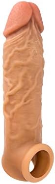 Men's Condom Liquid Silicone Lengthen Thickening Delay Set Adult Sex Toys, Length: 16.5Cm, Φ7Cm