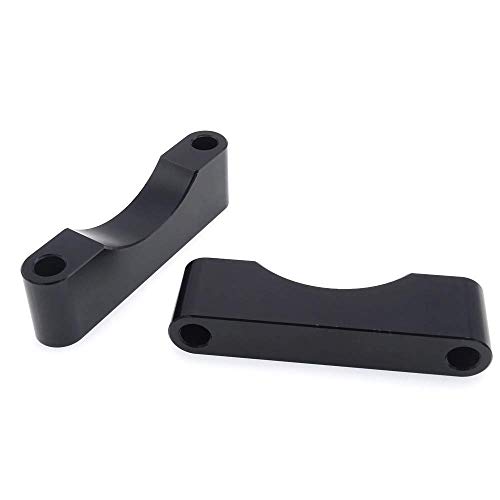 Black Front Fender Spacer Bracket Kit for 21'' Fender Fit 1997-2013 Harley Touring Electra Glide Road King Street Glide FLT FLH Models - Thumbnail 4
