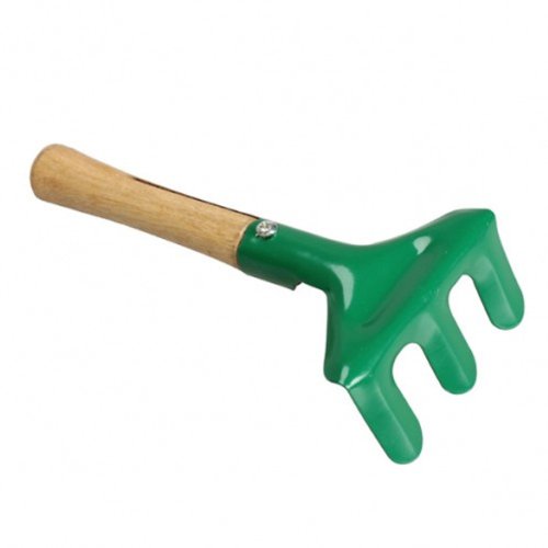 Dealglad 3pcs Mini Garden Plant Tools Sets Wooden Handle Shovel Rake Spade Kids Children Gardening Bonsai Tools Beach Toy - Thumbnail 5