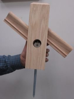 Zipbolt Super UT Staircase Newel Post Fastener - 6 Bulk Pack - Includes 6mm Hex Bit with Quick Release Shank