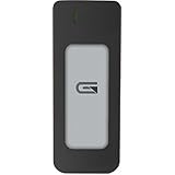 Glyph Atom Silver, 525GB SSD, USB-C (3.1, Gen 2), USB 3.0, Compatible with Thunderbolt 3