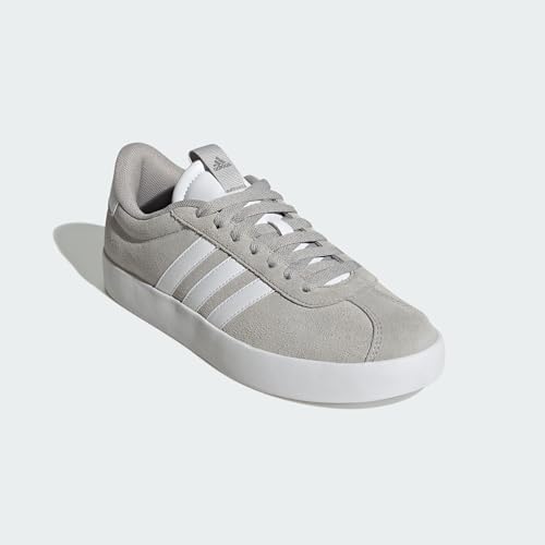 Donna Vl Court 3.0 Shoes, Grey Two / Cloud White / Silver Metallic, 44 EU