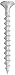 Hillman 40926 Galvanized Phillips Drive Deck Screw, 6 X 1 5/8-Inch, 75 pack