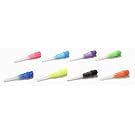 Gradient Color STRONG L-Style Soft Tip Plastic Short Lippoint Dart Tips 40Pics (Purple)