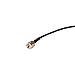PC-CASE 0.5ft Rf Fakra C Plug to SMA Male Connector Coaxial Flexible Cable Rg174 15cm for GPS Antenna