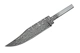 SZCO Supplies Damascus Grizzly Bowie Blade