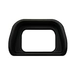 Foto&Tech Eyecup with Rubber Coated Plastic for Sony Alpha a6300 A6000 NEX-6 NEX-7 ILCE-6000 Digital Cameras & FDA-EV1S Electronic Viewfinder Replaces SONY FDA-EP10