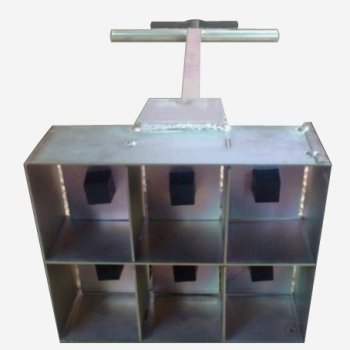 Soil Block Maker - Multi 6 Commercial Long Handle