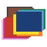 Pacon PAC54872 4-Ply Railroad Board, 10 Assorted Colors, 22